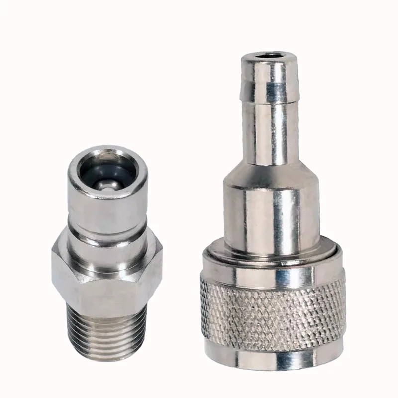 Fuel Hose Connector Set 033496-10 033498-10 for Honda Outboard Motor, Tank Side Attachment Fittings, Marine Fuel Line Joint