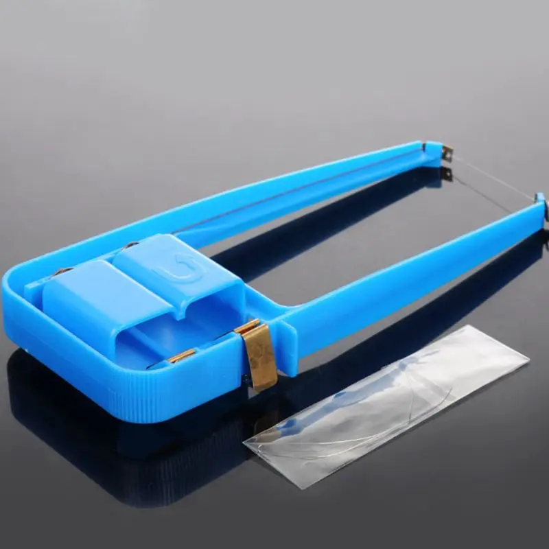 Diyブルーホットワイヤフォームカッター小型電気発泡スチロールポリスチレンクラフトツールM07 22