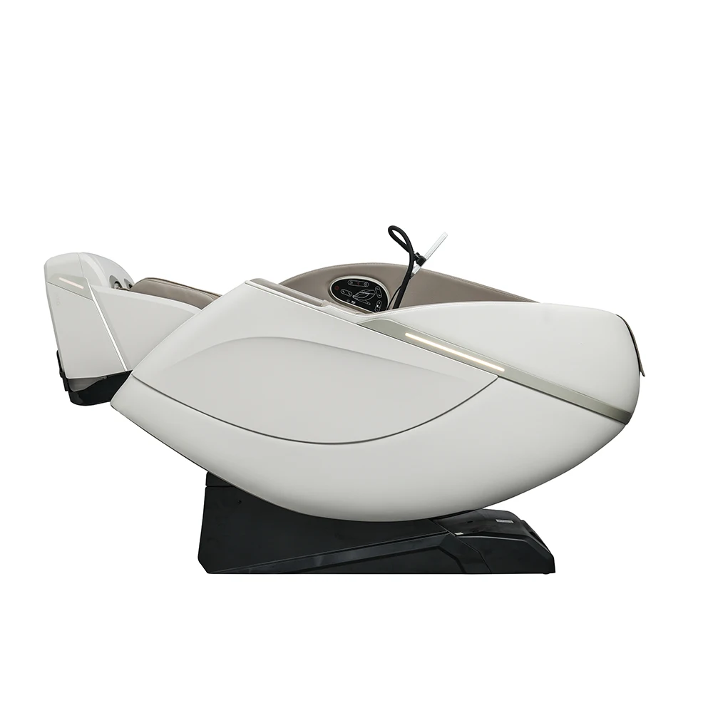 SY607 Factory Price Electric Adjustable Leg Massage Pu Leather Luxury zero Gravity Full Body 4d Massage Chair for Touch Control