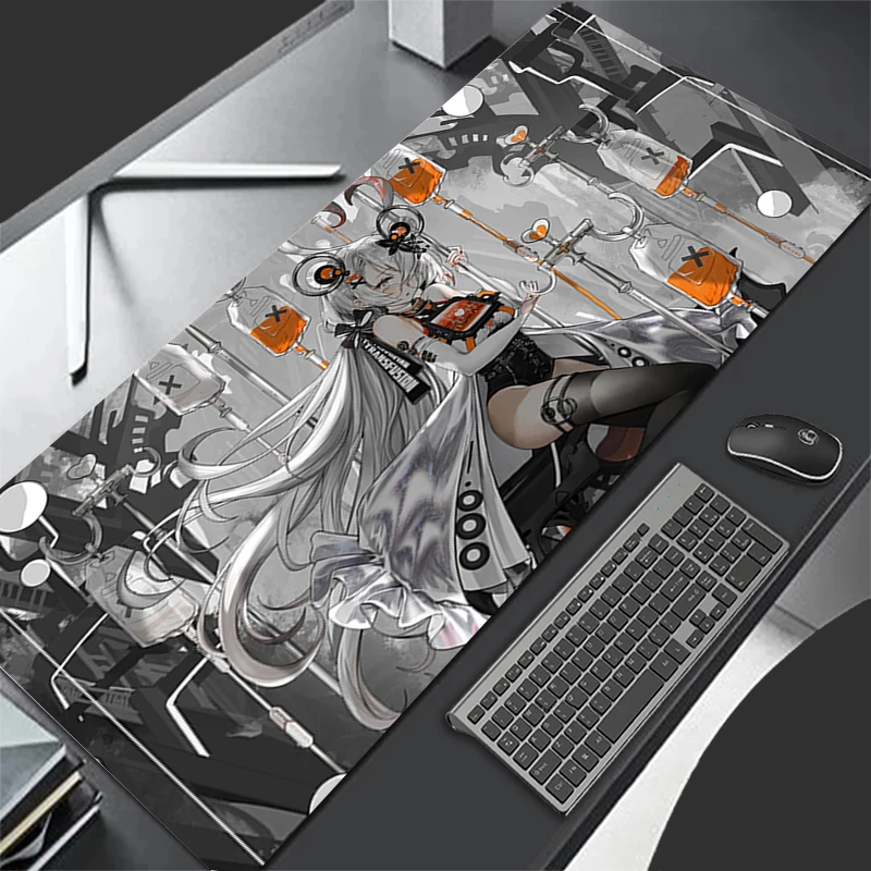 Mousepad Pattern Game Pad Rubber Mouse Pad Accessories Desk Mat Non Slip Office Table Mat Chinese Style Girl Gamer Keyboard Pad