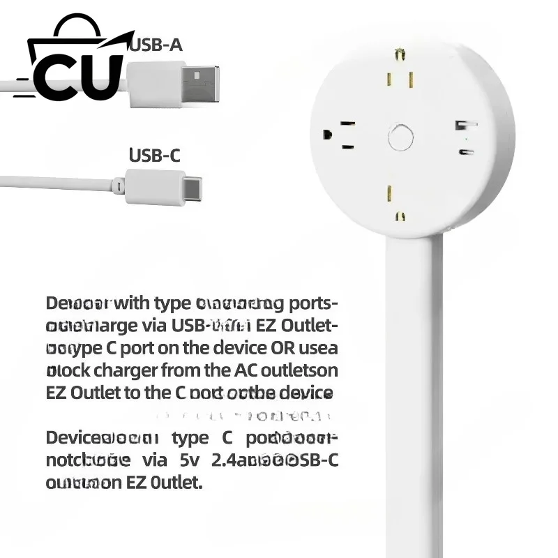 sofa bedside rotary expander plug US standard 110v volt British European standard power socket power strip