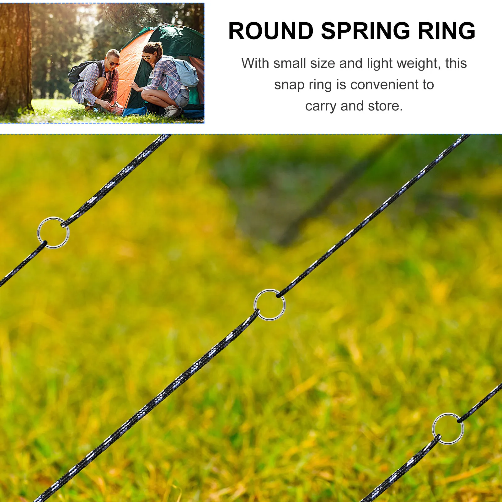 

10 Pcs Key Hook Buckles Zinc Alloy Hardware Accessories Round Snap Spring Clip Bag Locks Small Size Lightweight Safe Use