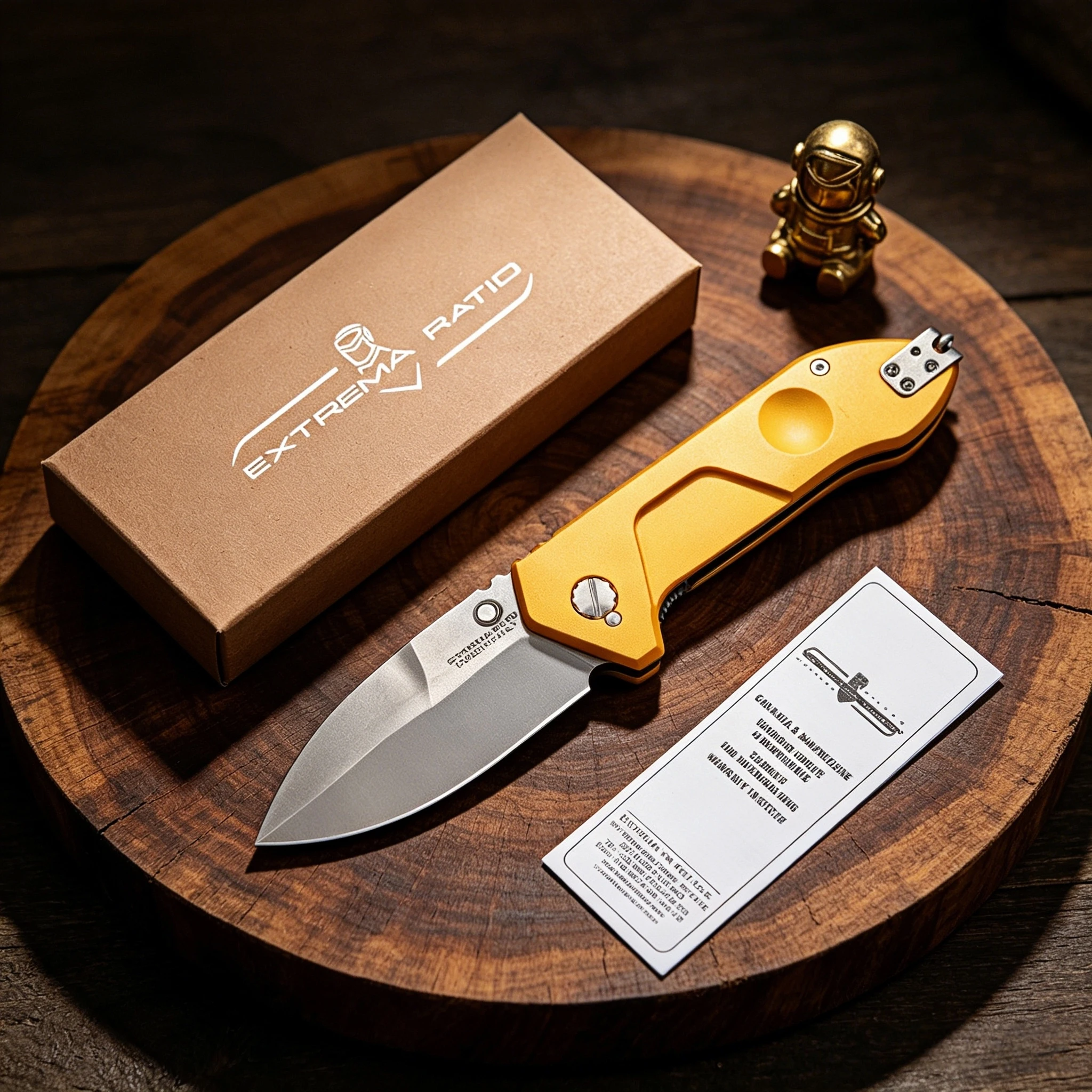 Extrema Ratio FRAME ROCK Large Folding Knife, made of N690 steel, an EDC (Everyday Carry) personalized collection knife