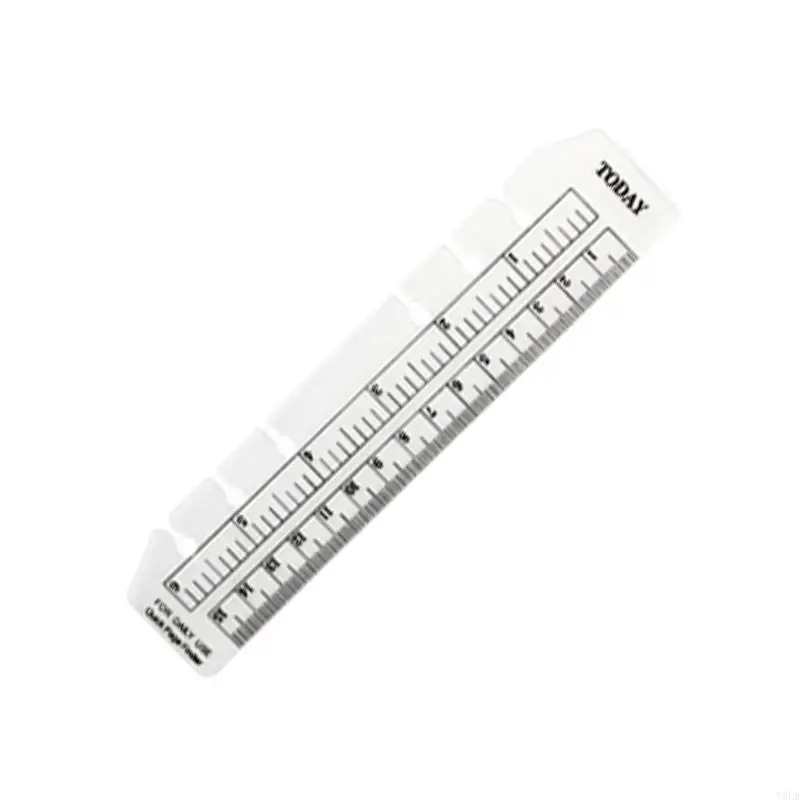 Y5LB Loose-leaf Ruler DIY Design Templates Quilting Flexible