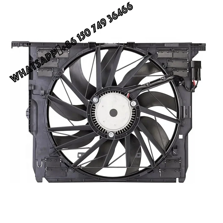 

17428509742 17427647652 for BMW F10-F11-F07Gt-F01 760LI Engine N57 850W Electronic Fan Radiator Condenser Cooling Fan
