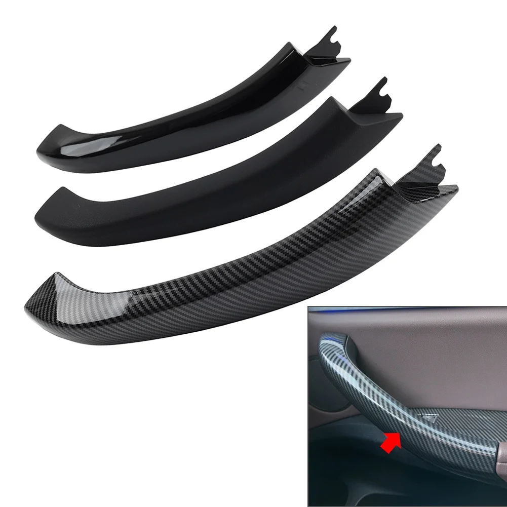 1Pcs Car Inner Interior Door Pull Handle Outer Cover For BMW X3 G01 X4 G02 F97 F98 2018 2019 2020 2021