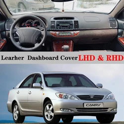 Dashboard Dash Mat Cover Leather Pad Sunshade Anti-UV Carpet Car Accessories For Toyota Camry 30 XV30 2002 2003 2004 2005 2006