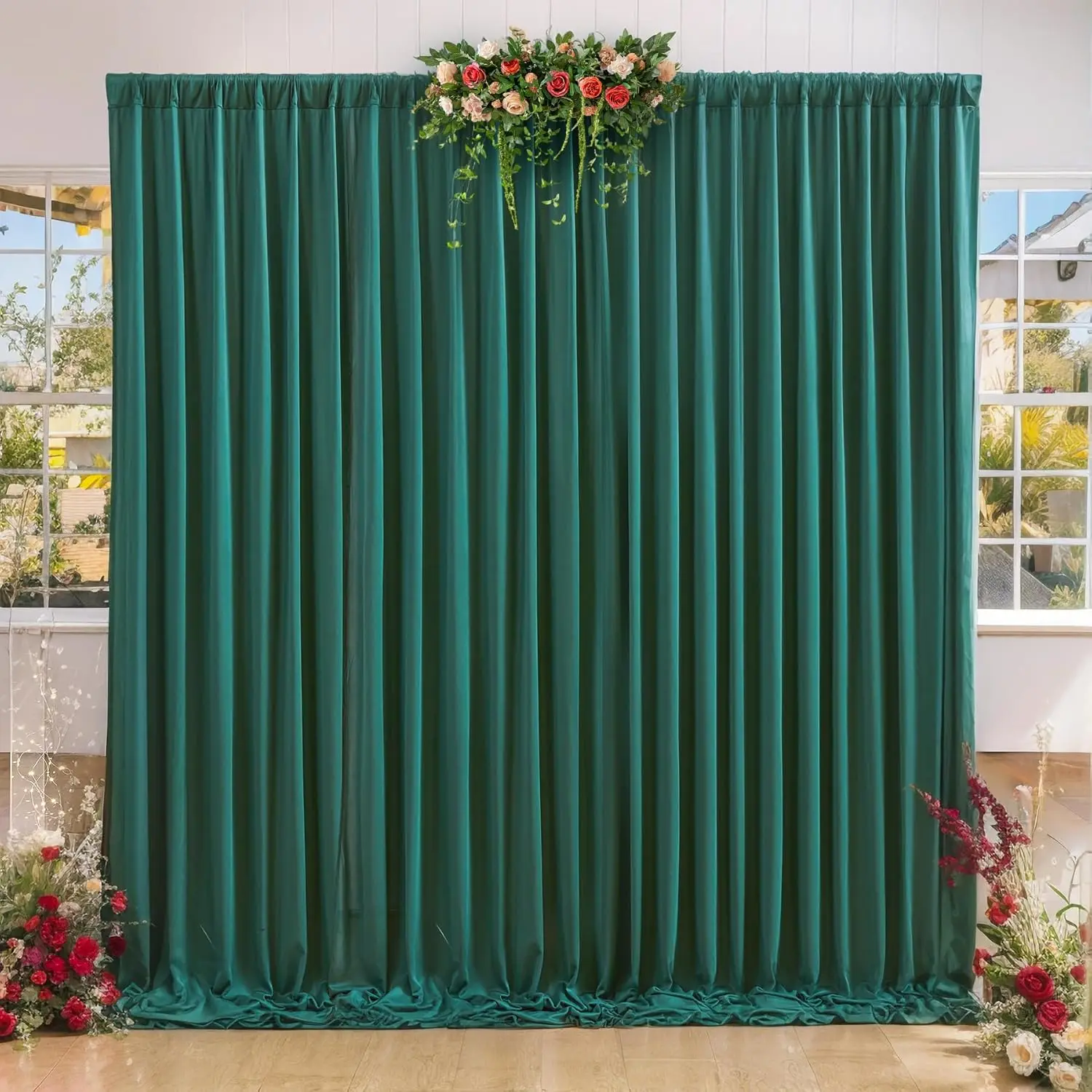 

Backdrop Curtains for Party Photoshoot Backdrop Curtains for Wedding Parties Drapes Backdrop for Birthday Party Decorations