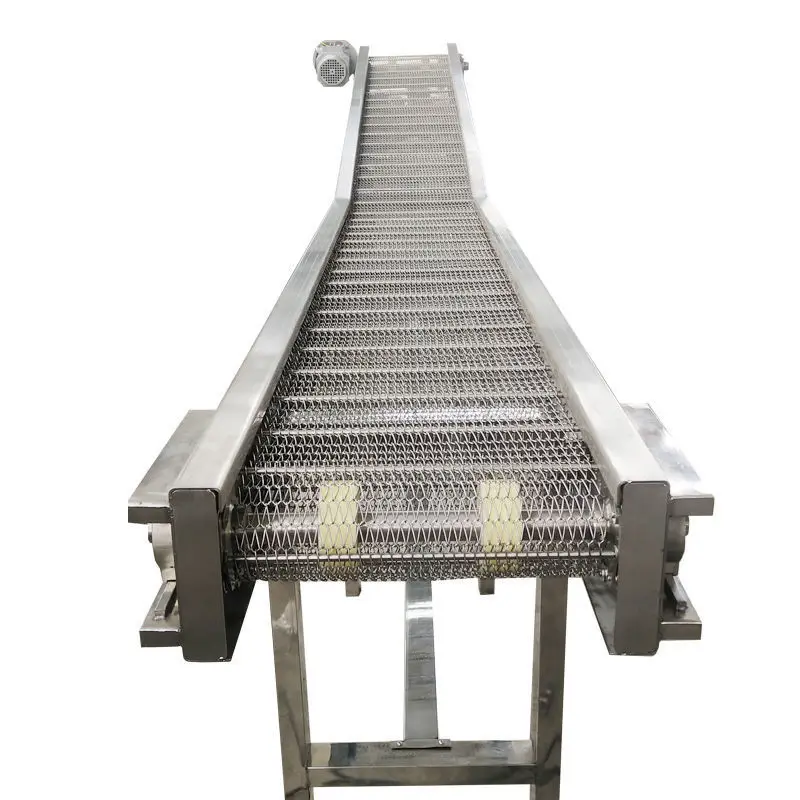 

High Temperature Resistant Mesh Belt Food Grade Conveyor 304 Metal Link Joint Drying Assembly Line