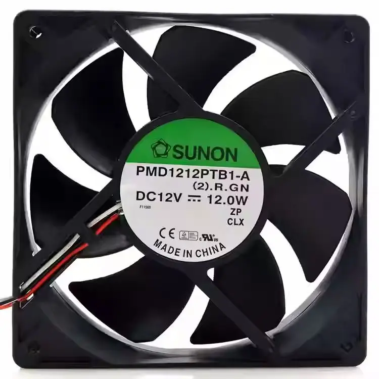 For Sunon PMD1212PTB1-A (2).F.GN 120mm x 25mm 12V 12.0W 3pin 150CFM Case Fan