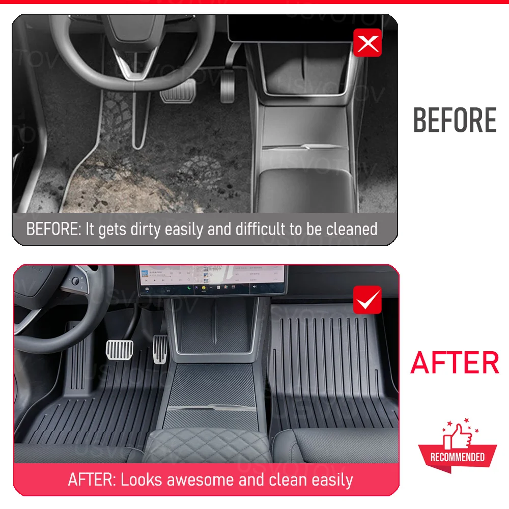 USVOTOV Floor Mats Image 3
