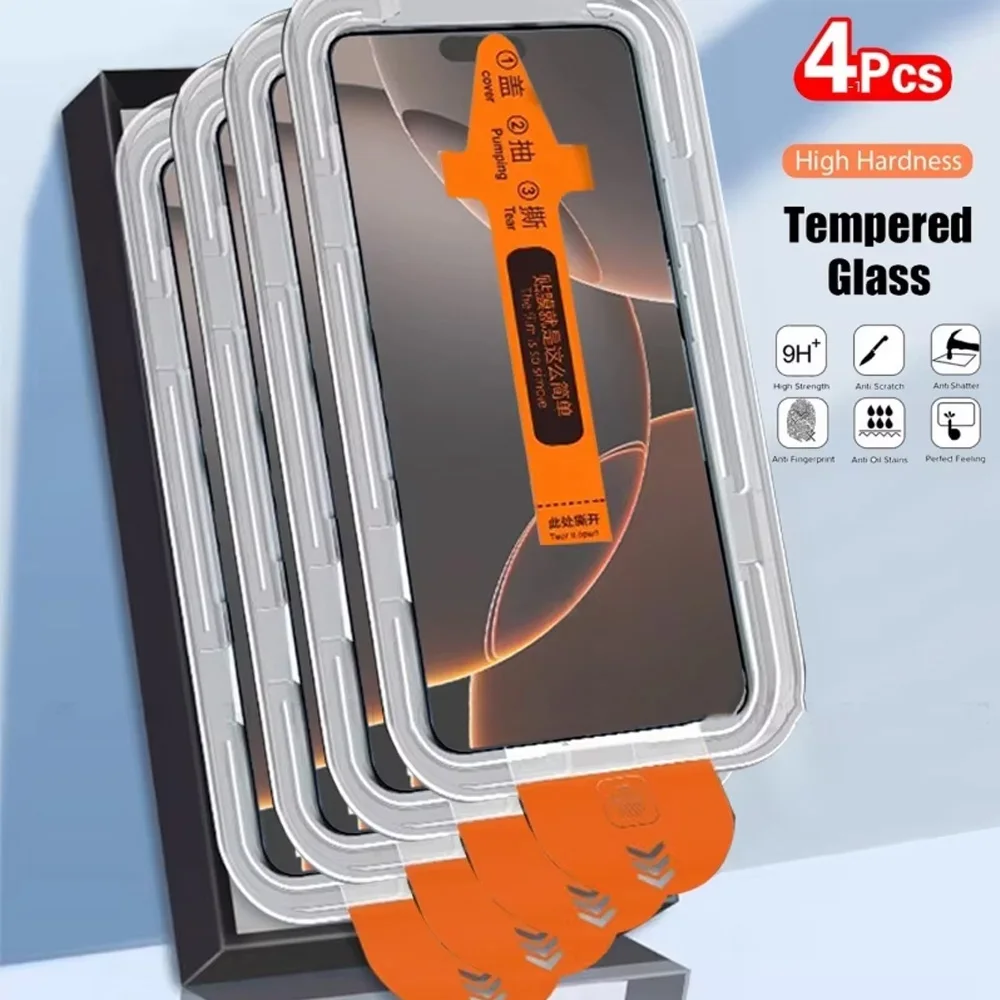 4Pcs Screen Protect…