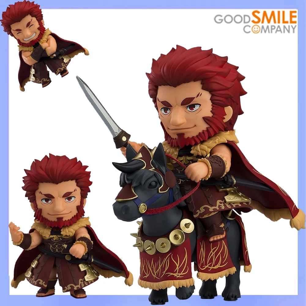 재고 있음 오리지널 굿 스마일 컴퍼니 오렌지 루즈 넨도로이드 # 2666-DX Fate/Grand Order Bucephalus Iskandar 애니메이션 피규어 모델