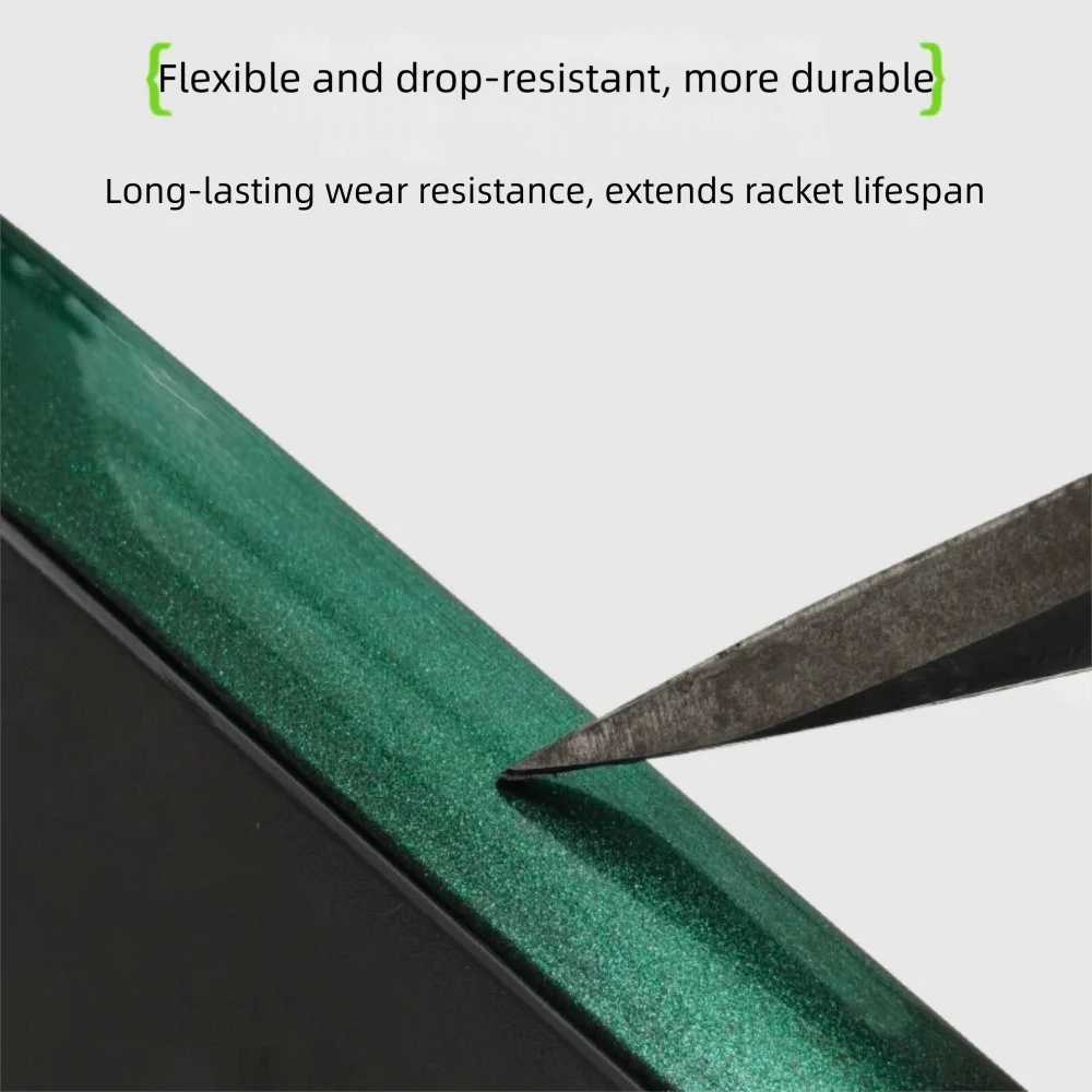 

Многоцветная защитная наклейка для ракетки для пиклбола 2,6/2,8 см, износостойкая лента для защиты края головки ракетки, длина 75 см