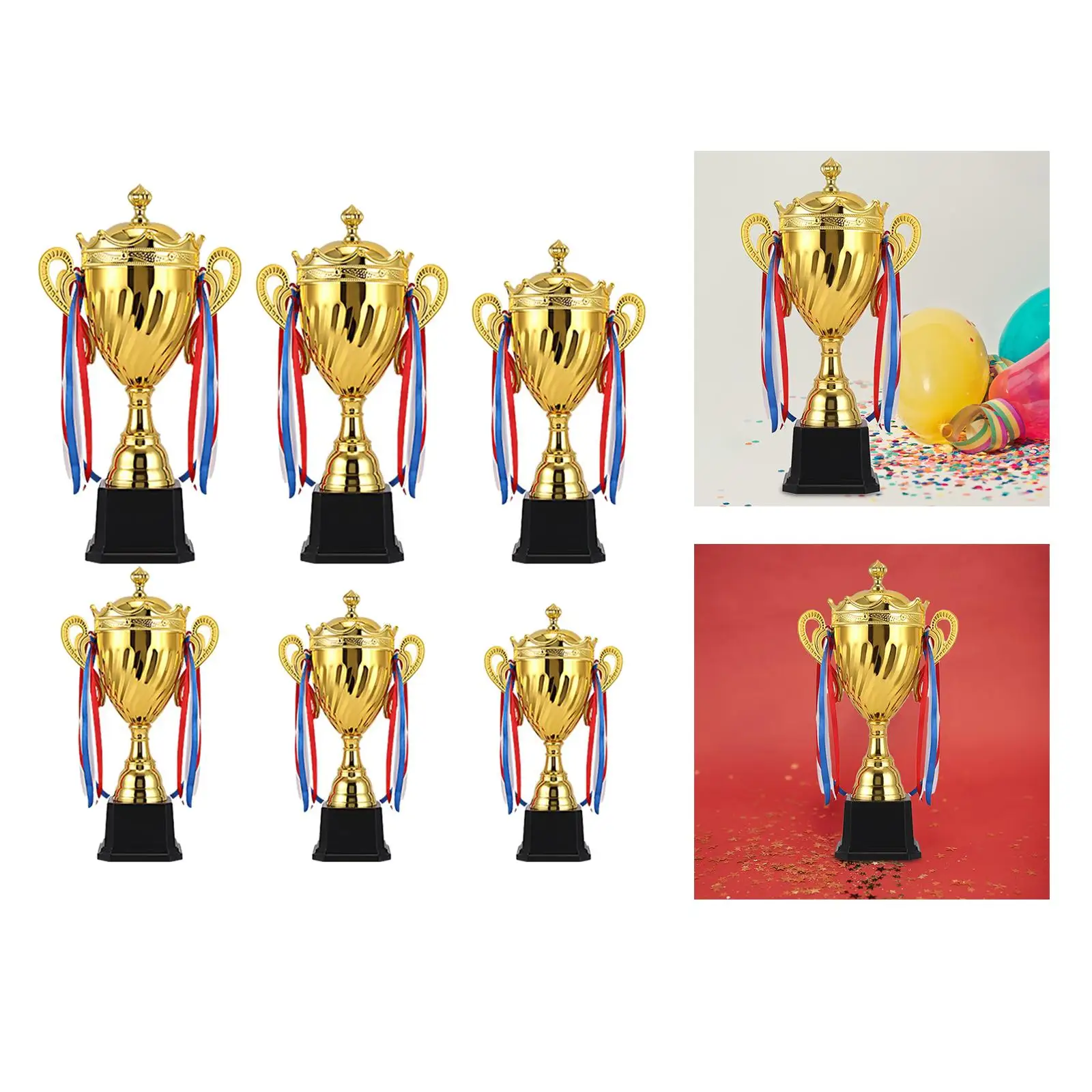 Trophy Cup Metal Award for Soccer Football Tournament Winner Prize Party Favor Adult Kid Corporate Event Appreciation Gift