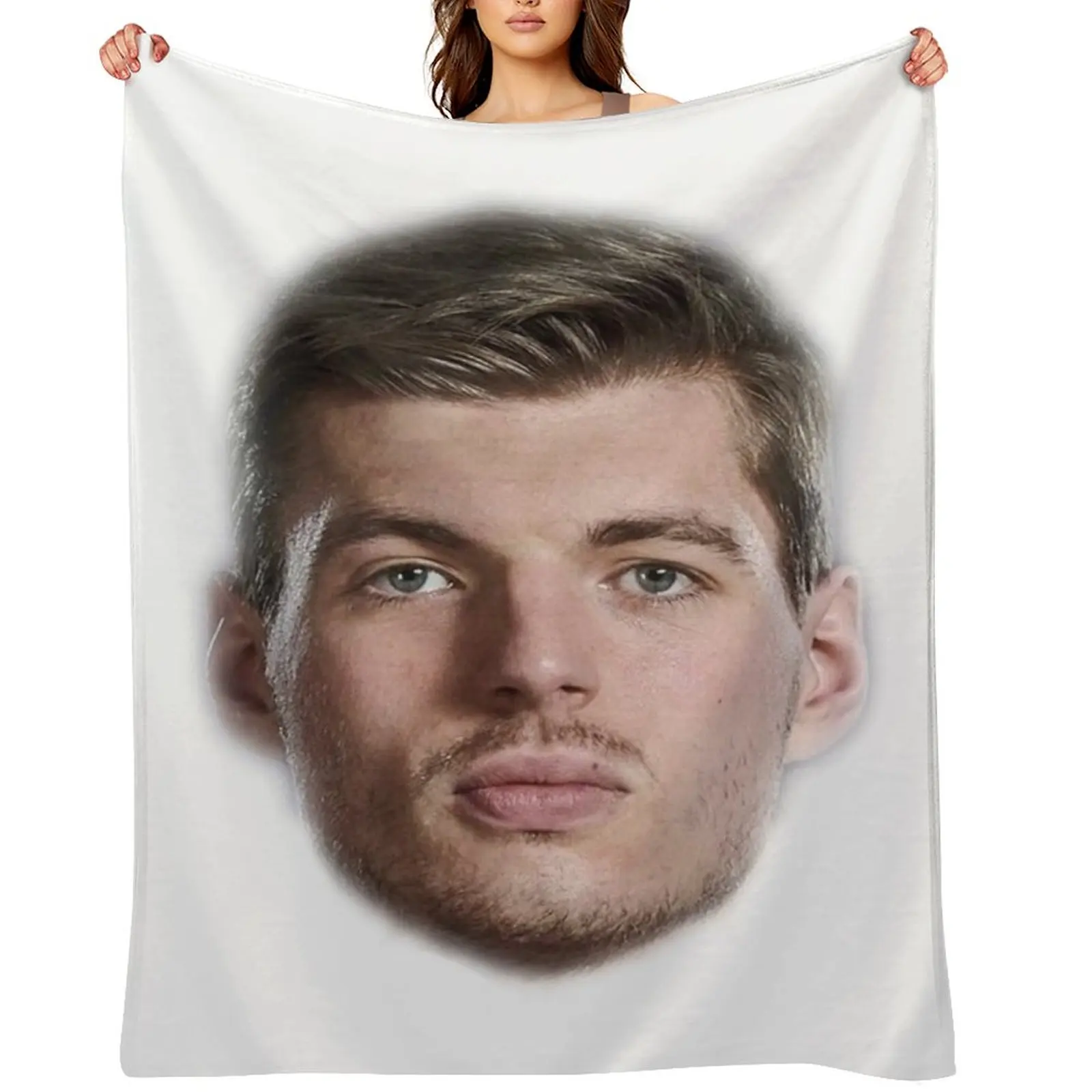 

Face Verstappen Throw Blanket Polar Extra Large Throw Hairys For Decorative Sofa Blankets