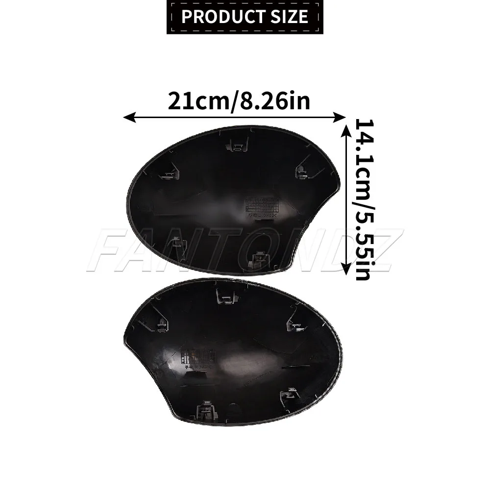 Manual Folding Side Mirror Cover Cap For BMW Mini Cooper R55 R56 R57 R58 R59 R60 R61 51162754913 51162754914 Door Mirror Covers
