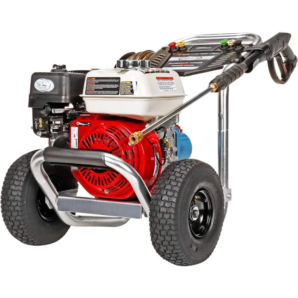 Cleaning ALH3228-S Aluminum Series 3400 PSI Gas Pressure Washer, 2.5 GPM, HONDA GX200 Engine, CAT Triplex Pump