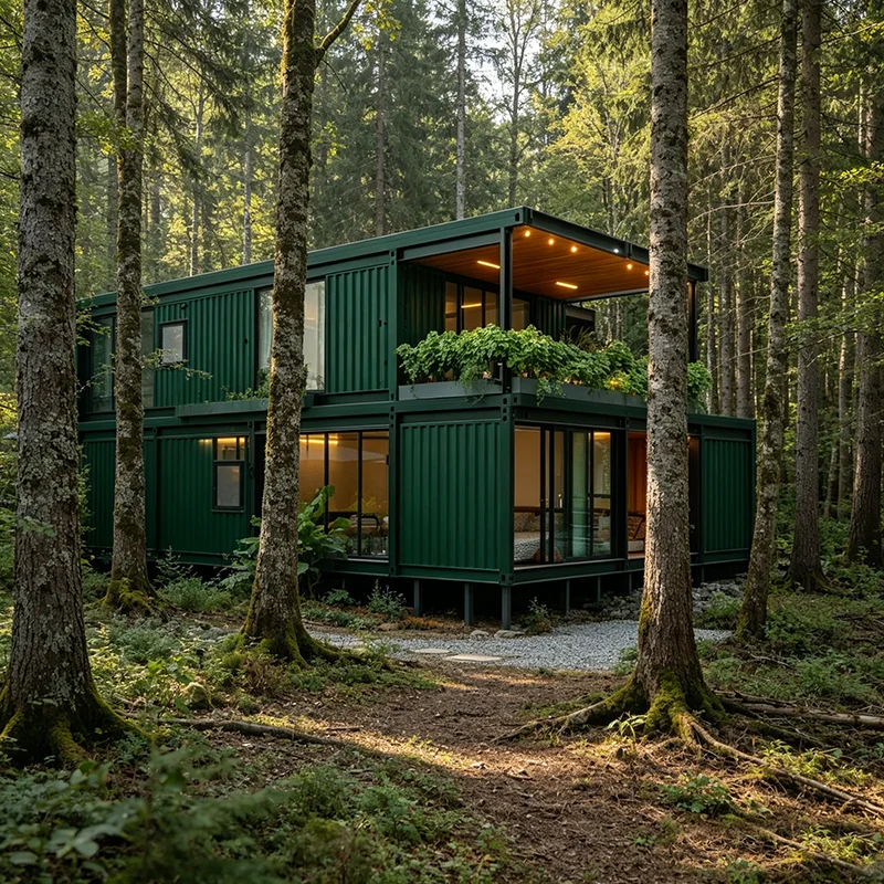 Ready Made Prefabricated 20Ft 40Ft Expandable Container House With Kitchen Prefab Light Steel Modular Home Casa Modular