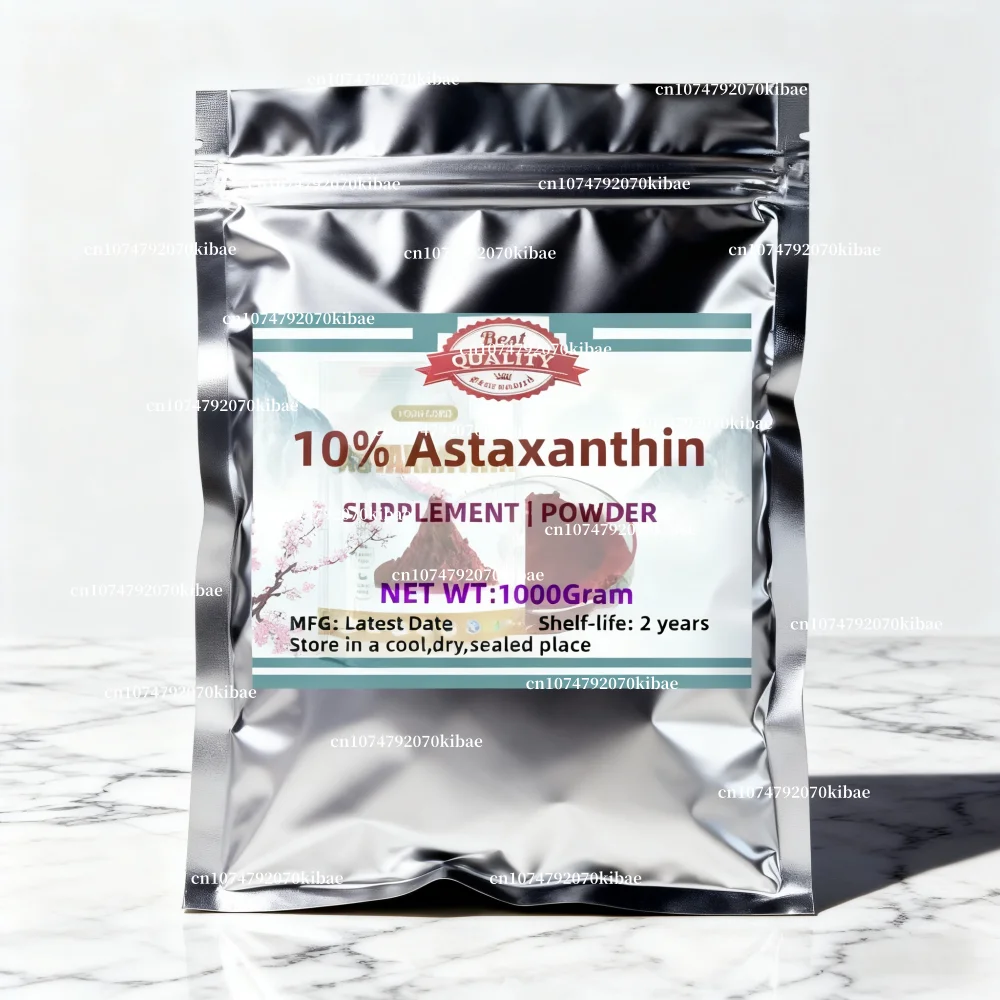Extracto de Algas Rojas Naturales de Astaxantina al 10% con Empaque Personalizado Global de AliExpress