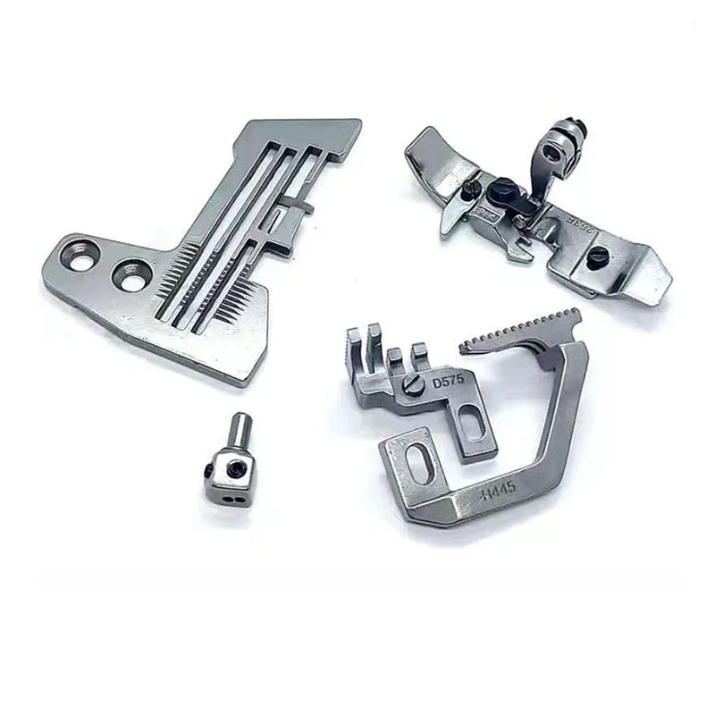 Industrial Sewing Machine Gauge Set For SIRUBA 747 757 E809 E809/H445/D575/P253E-4/KG142 PRESSER FOOT NEEDLE PLATE FEED DOG