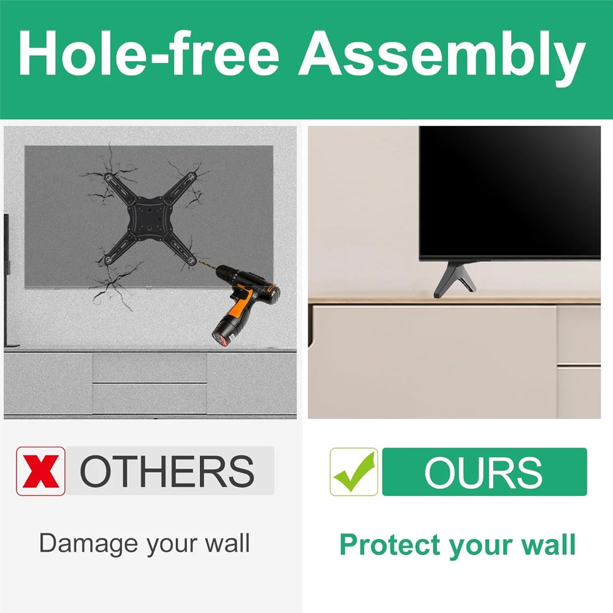 A88X Подставка для телевизора LG Сменная подставка для телевизора 60 65 дюймов LG 60UJ6307 60UJ6309 65UJ6307 65UJ6309 Основание подставки для телевизора с винтами