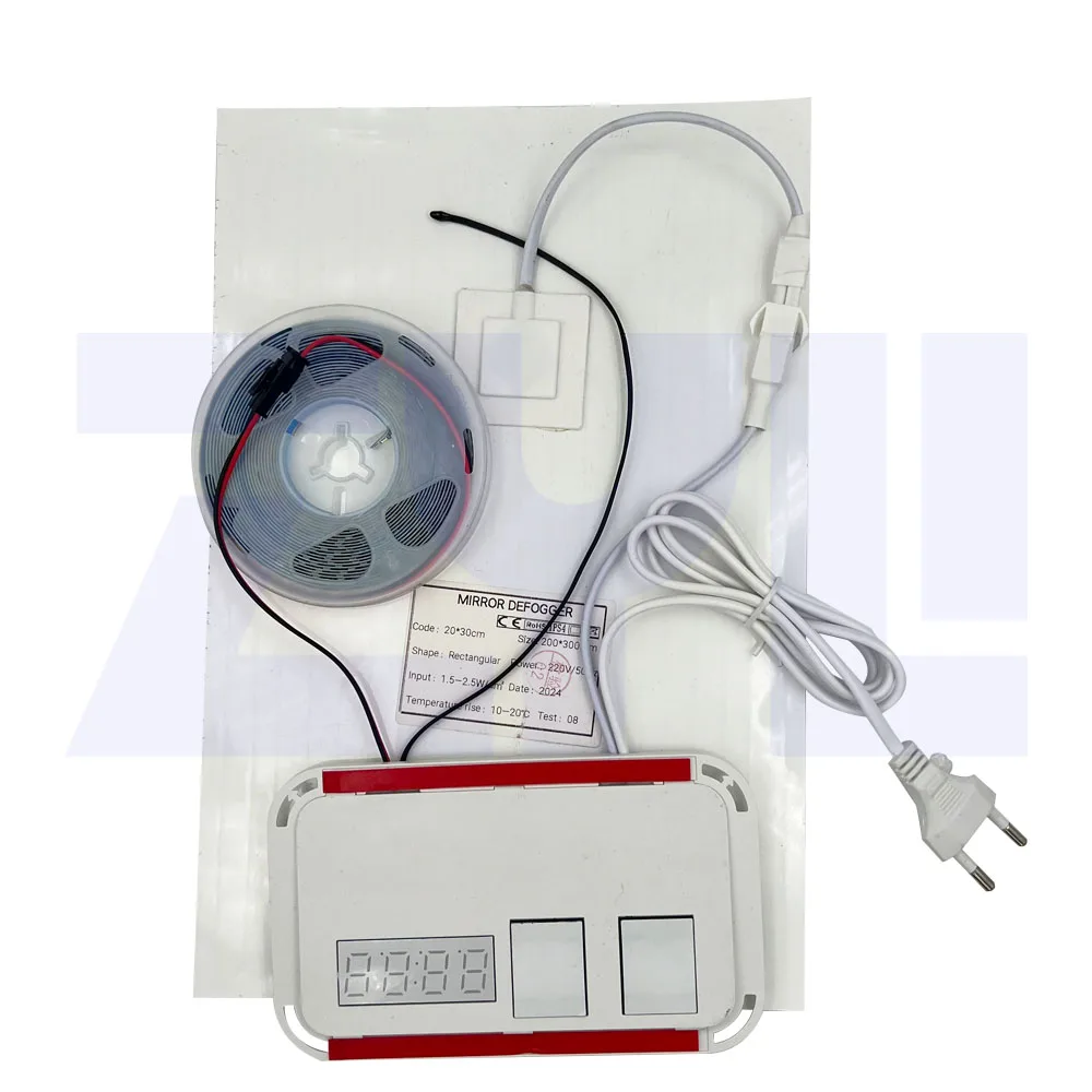 strip light controller Touch Mirror Sensor Switch24W Smart bathroom cabinet  mirror Anti-Fog5m white LED strip2835 120D switch