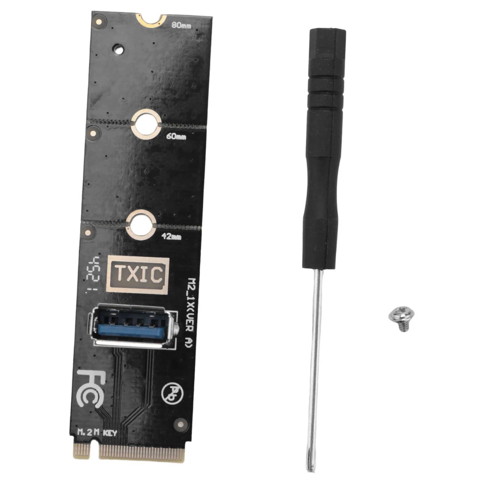 Лидер продаж, адаптер с разъемом M.2 к PCI-E X16, NGFF Pcie Riser Card, удлинительный кабель NVME VGA для майнинга