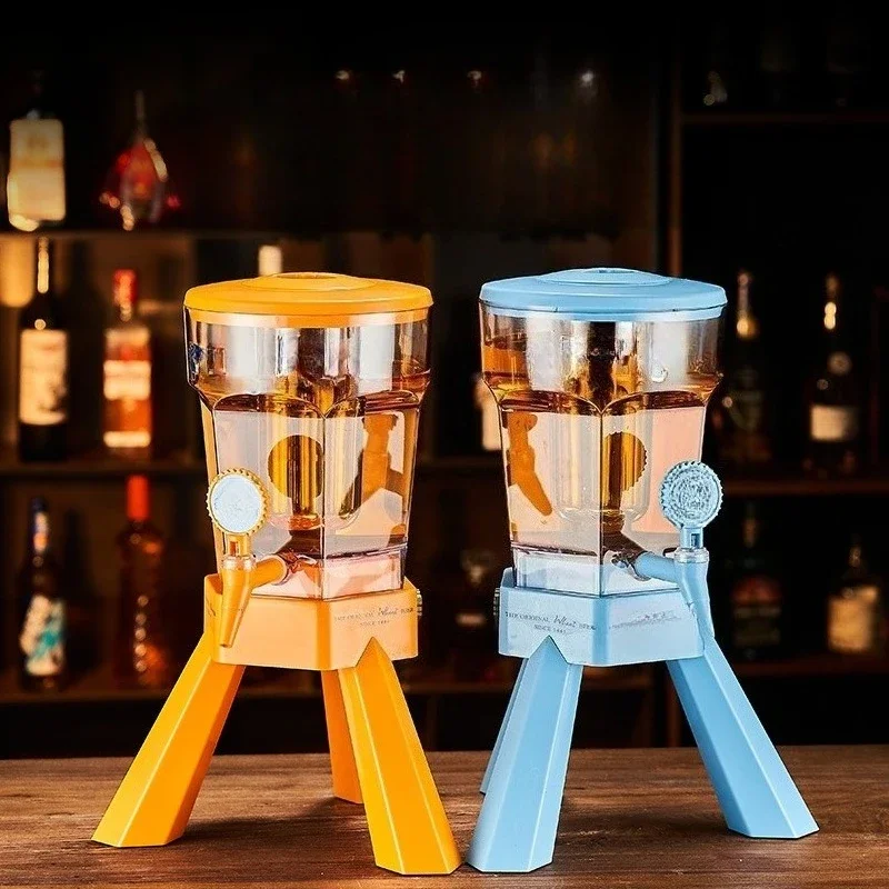 

inventory3L Beer Cannon Beer Keg Commercial Luminous Wine Cannon Keg Bar Draft Beer Keg