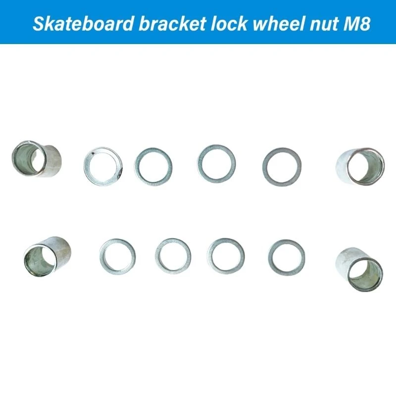 محاور قفل الشاحنة محاور الغسالة الفواصل إصلاحات السرعة لإصلاح الطرادات الطويلة Jome Longboards Jome #5