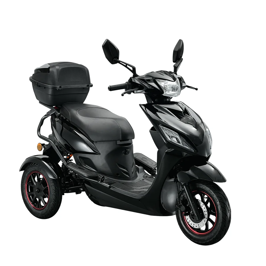 Discount 2025 LHY L2e EEC COC Three-wheel Electric Scooter with Aluminum Alloy Frame and Waterproof Design for Elderly