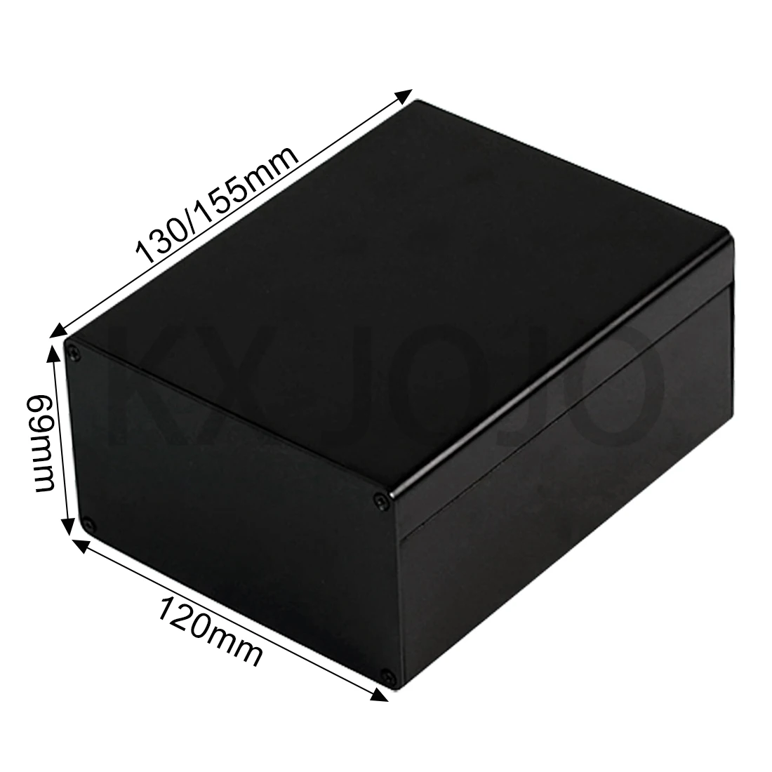 

Aluminum Enclosure 120*69*130/155mm Waterproof Split Type Case Electronic Box DIY Power Housing Instrument Silver/Black