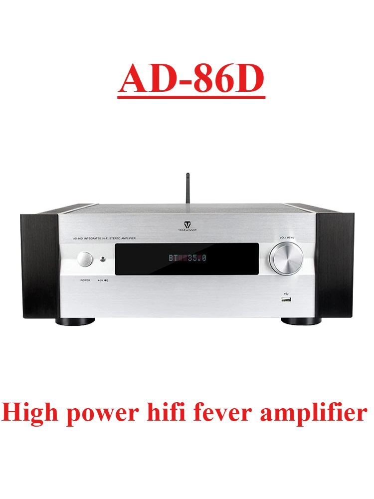 

Winner AD-86D multifunctional super class A hifi amplifier Bluetooth optical fiber 120W high power amplifier with remote control