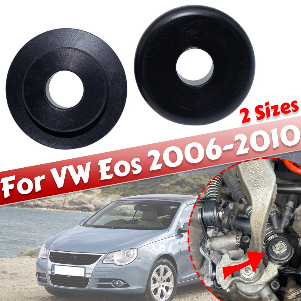 8/10mm Upgrade Pivot Bushing For VW Eos 2006 Manual Gear Selector Shift Cable end Linkage Strengthen Lock Washer Retaining Clips