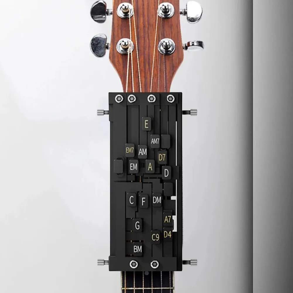 

Guitar Chord Presser Guitar Chord Helper Guitar Learning Tools Guitar Aid Chords Trainer Guitar Accessories for Beginners