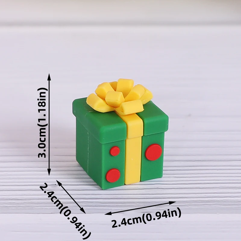 Neue Cupcake-Dekoration für Weihnachtskuchen, weicher Gummi-Weihnachtsbaum, Weihnachtsmann, Schneemann für Neujahr 2025, Weihnachts-Kuchenaufsatz – Detail 19