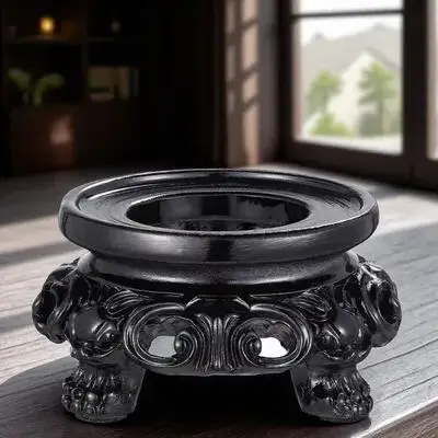 

1pcs Crystal Ball Base Resin Hollow Holder For Sphere Display Home Office Wedding Christmas Decor Gazing Ball Stand Crystal