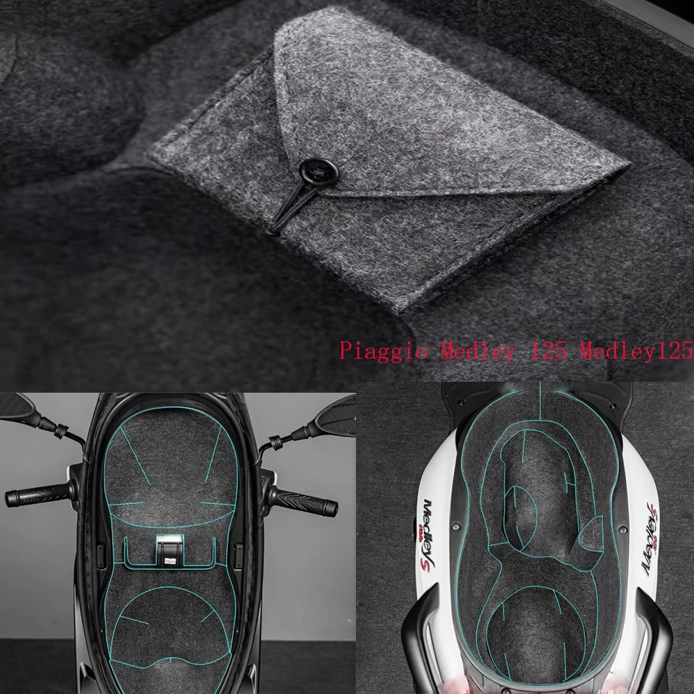 

Fit Piaggio Medley 125 Medley125 Trunk Case Liner Luggage Box Inner Rear Tail Seat Case Bag Lining Inner