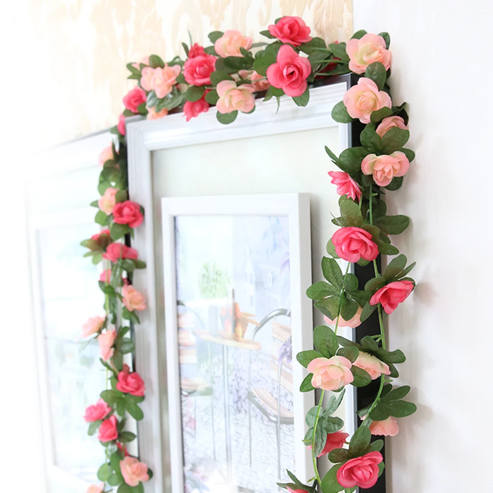 8.2ft Artificial Rose Garland  - Baby Nursery Decor Girl recension och pris
