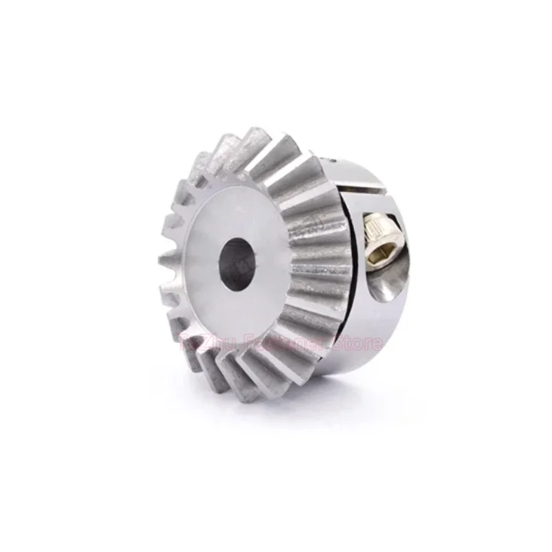 1pcs 1/1.5/2/2.5 Module 1:1 Locking Bevel Gear 20 25 30 Teeth Steering Gear 90 Degrees Meshing Angle 40Cr Steel Gear Bore 5-20mm