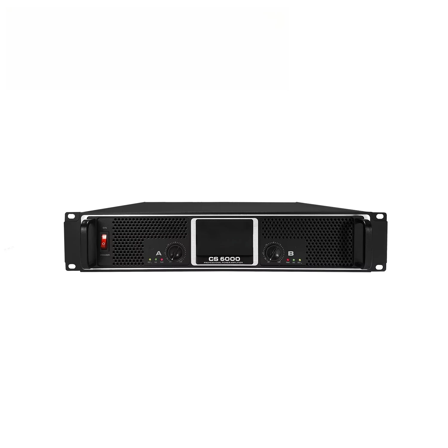 Amplificador de Potencia de Audio Estéreo de Alta Calidad CS6000, 2 Canales, 1400W*2, para Actuaciones en Escenario