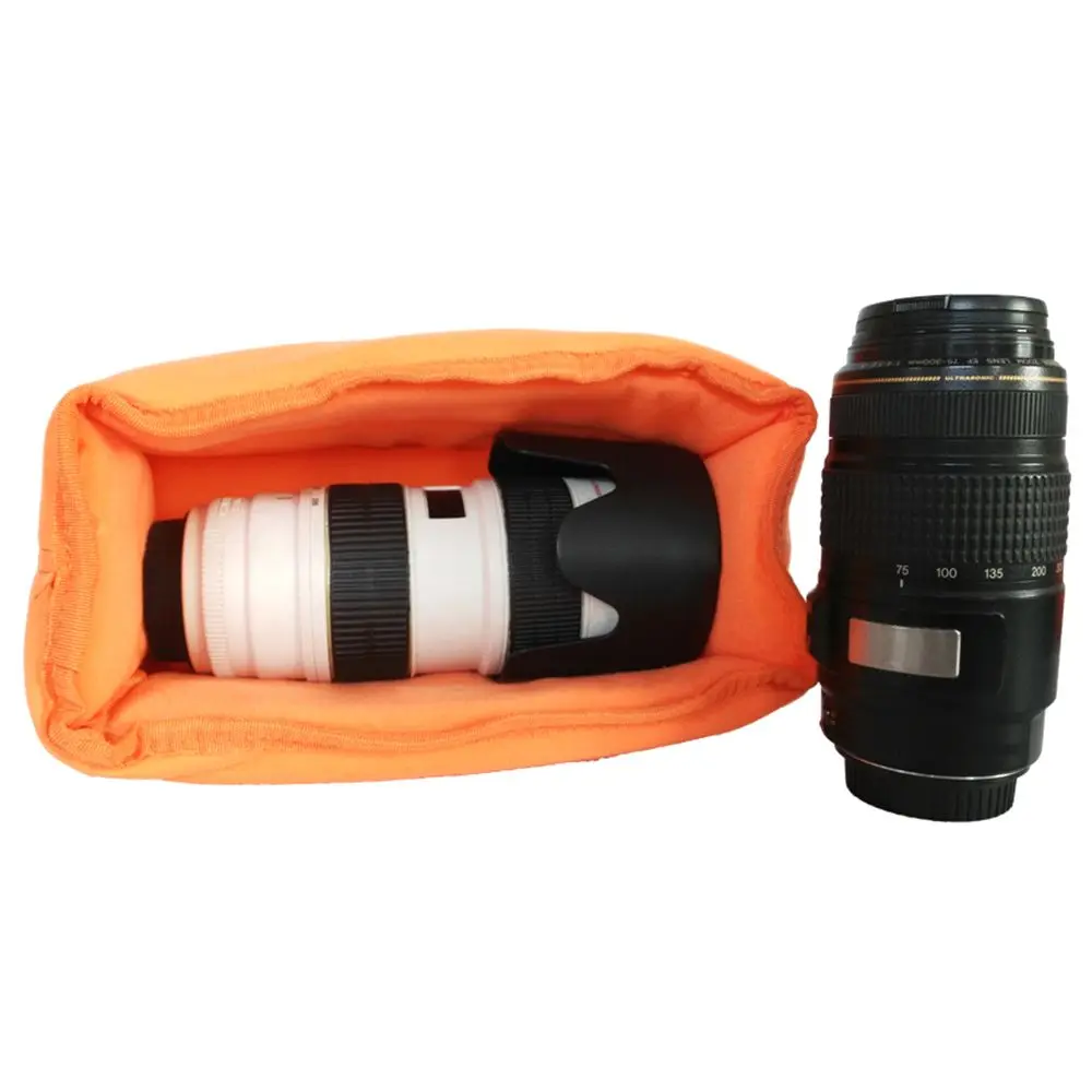 Multi-functional Velvet Protection Shockproof Camera Lens Cas Partition Padded Bag Photography Protective Camera Insert Bag