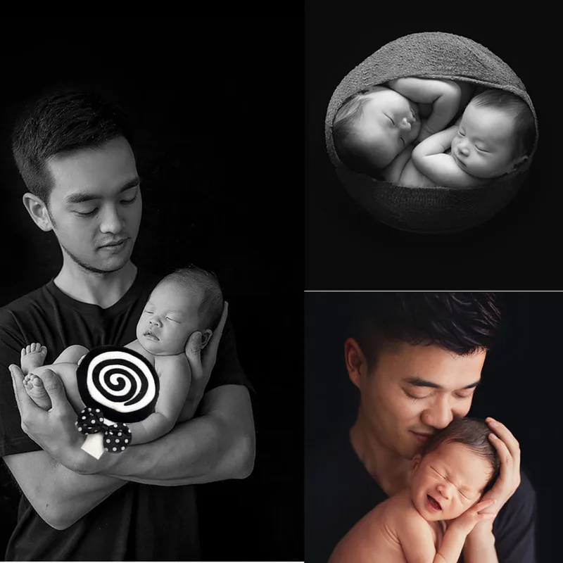 

Black Background Blanket Light Absorption Blanket Newborn Photography Props Infant Photo Shoot Backdrop Photography Accessories