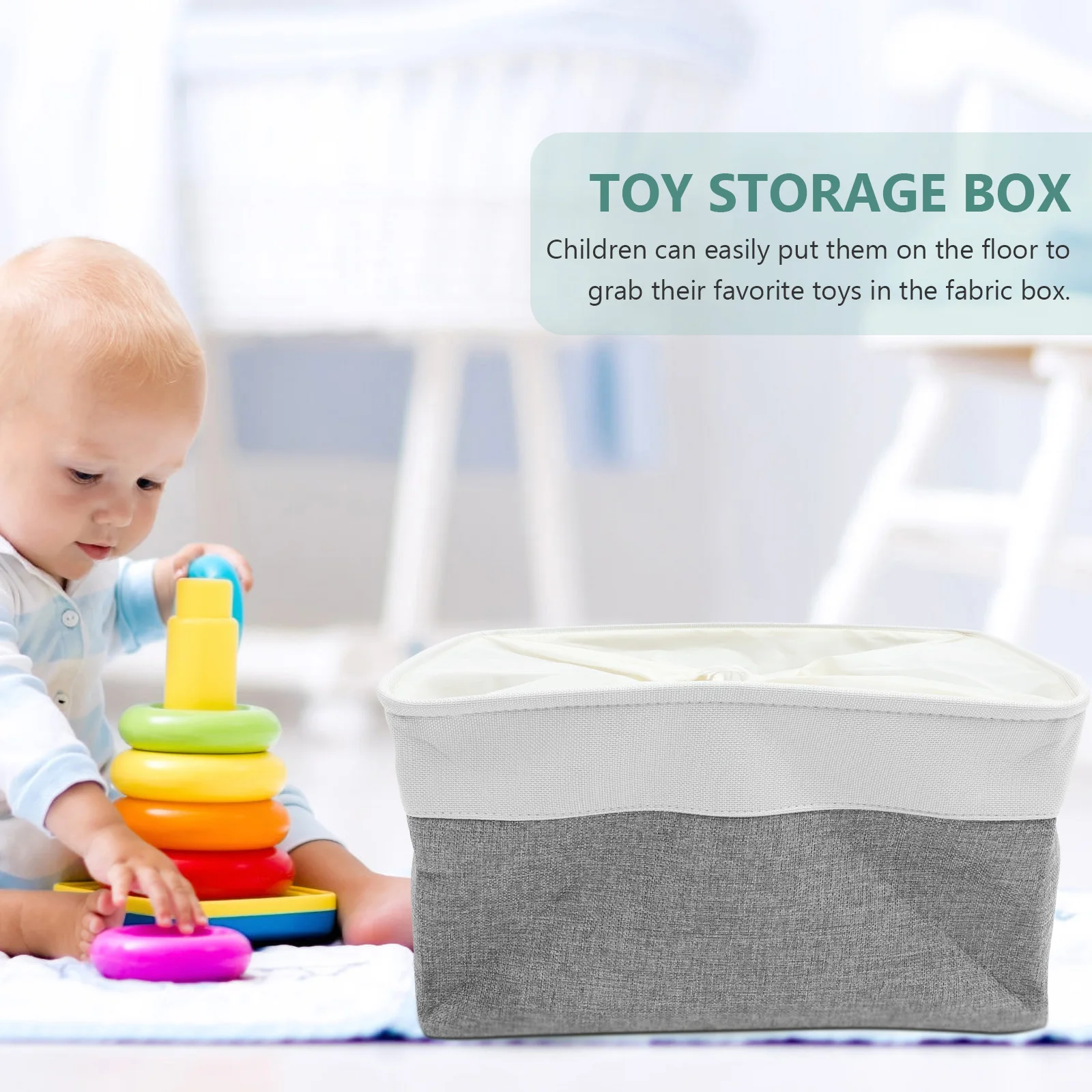 

Foldable Fabric Basket With Handles Large Laundry Dirty Clothes Storage Baskets Hamper For Clothes Household Organizer Container