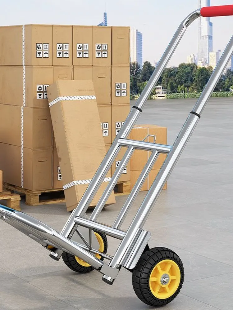 portable-folding-hand-pulled-shopping-cart-vegetable-buying-cargo-moving-utility-cart-double-wheel-climbing-and-off-road-wheel