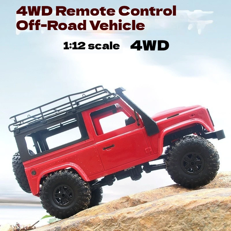 Mn90 carro de controle remoto com tração nas quatro rodas, carro de brinquedo rc d90, veículo off-road 1:12, carro de simulação clássico para land rover, homem, menino, presente