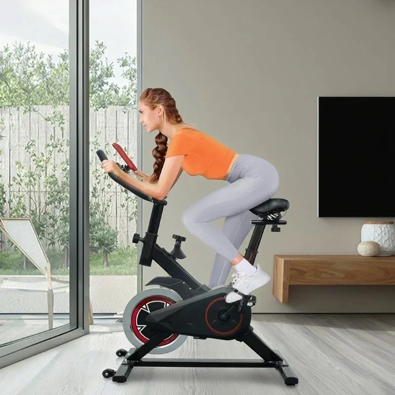 Steel Frame Silent Indoor Spinning Bike, Magnetic Control Cycling Equipment For Indoor Daily Sports Fitness