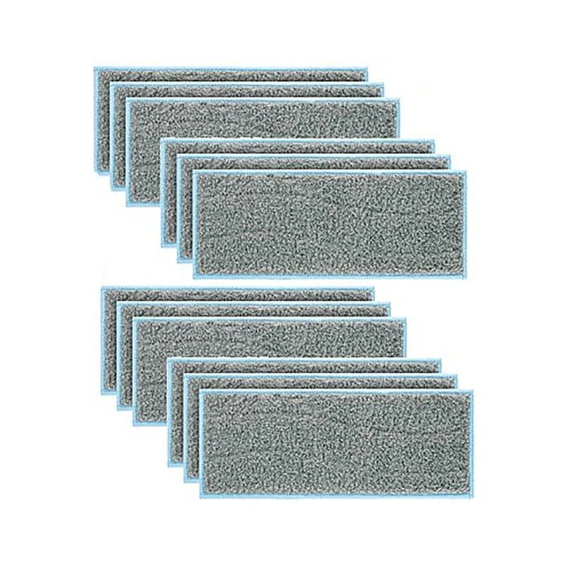 6/12x ممسحة خرقة ل M6 الروبوتية المكانس الكهربائية استبدال ممسحة مبللة جافة خرقة دروبشيبينغ