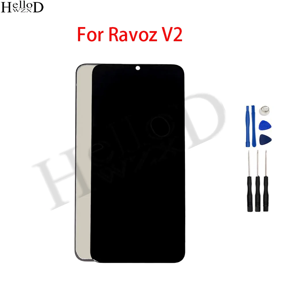 

100% Tested LCD Display For Ravoz V2 LCD Touch Screen Full Display Screen Display Assembly Replacement