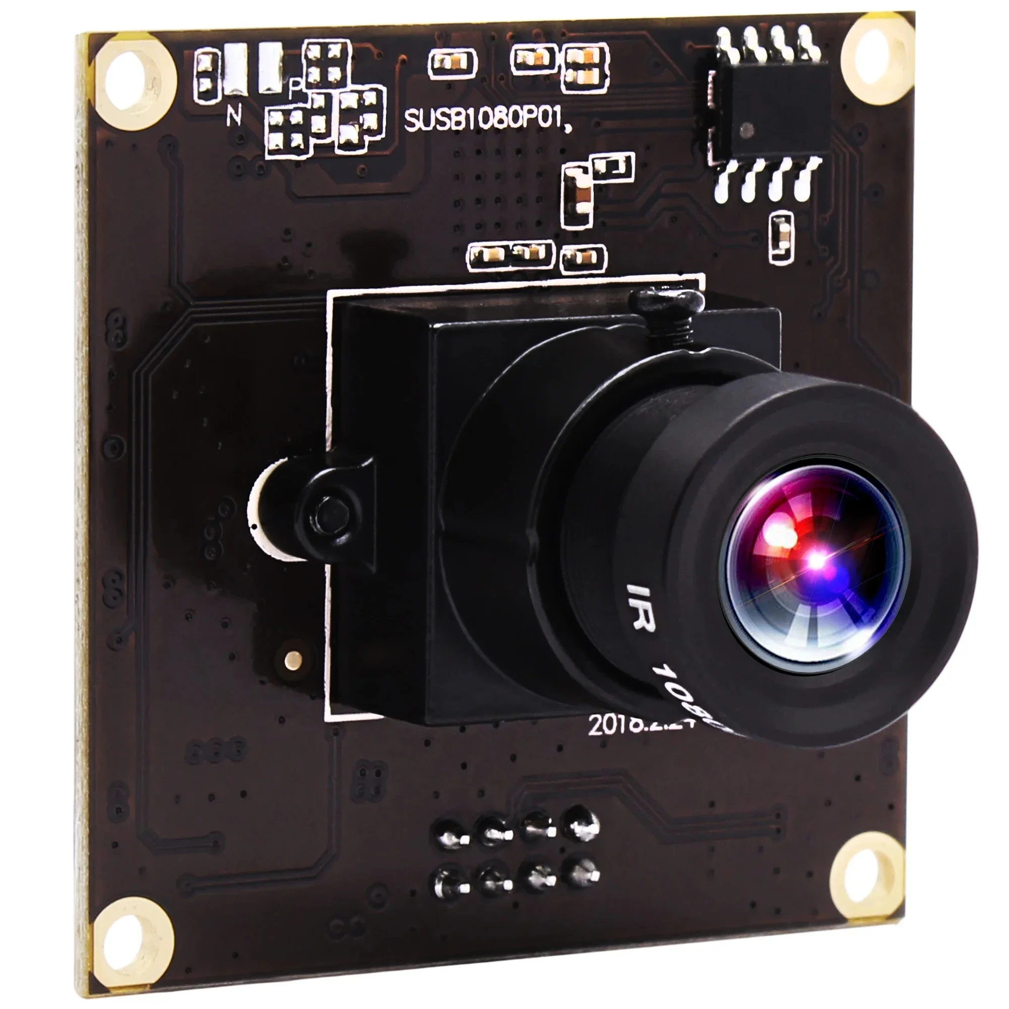 ELP 1080P 50fps USB3.0 Camera Module CMOS IMX291 Low Light USB Webcame with No Distortion Lens for Surveillance,Machine Vision